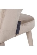 RICHMOND krzesło GIA beżowe - trudnopalne - Richmond Interiors